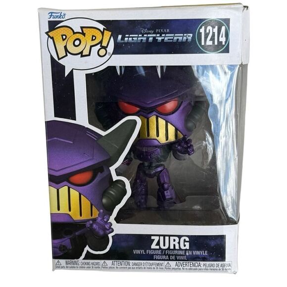 Funko Pixar Lightyear POP Zurg Vinyl Figure NEW  number 1214 - Picture 1 of 8